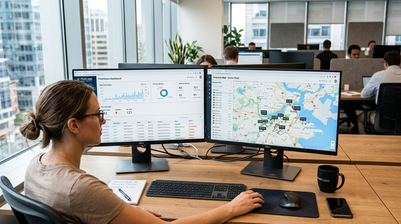 FleetLogix: Rastreamento & Despacho